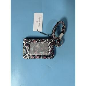 VERA BRADLEY Zip ID Case & Lanyard - Cards, Key Chain - Bonbon Medallion - NWT
